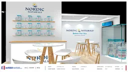20x20 Peninsula booth design by Exhibit-Rentals